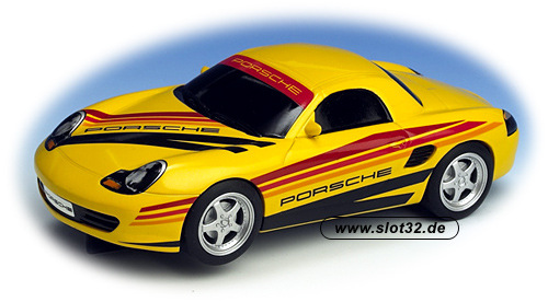 SCALEXTRIC Porsche Boxster yellow